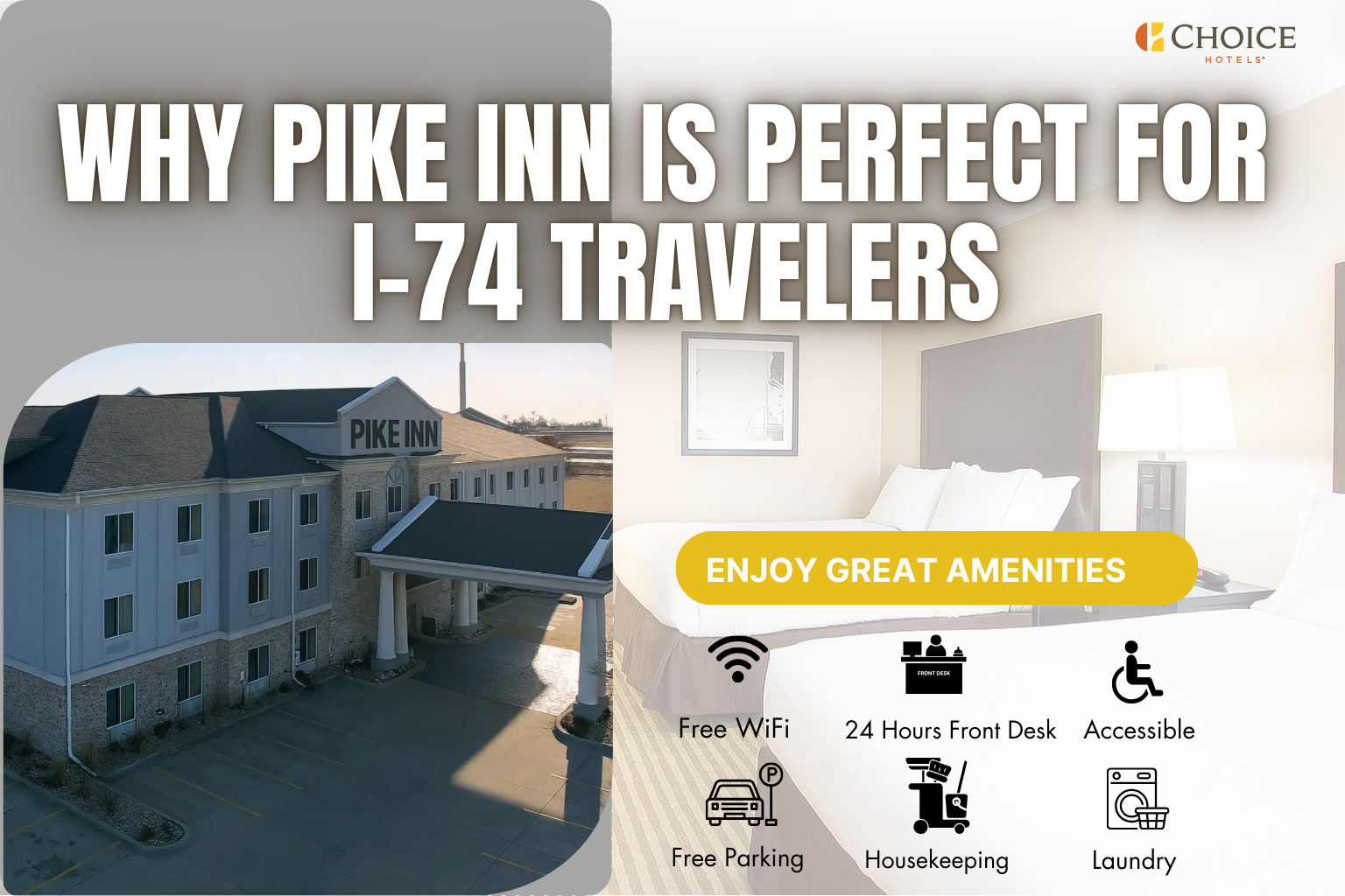 Why Pike Inn Is Perfect for I-74 Travelers